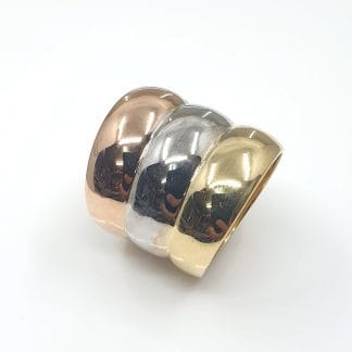 ANILLO TRICOLOR ORO 18K