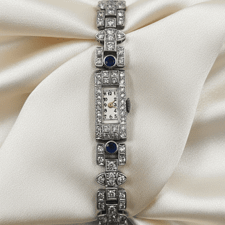 RELOJ SEÑORA ART DECO PLATINO BRILLANTES