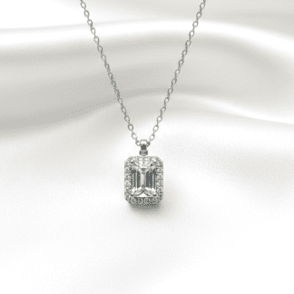 CADENA Y COLGANTE ORO 18K BRILLANTES