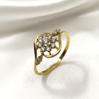 Anillo Tynel Oro 18k Circonitas