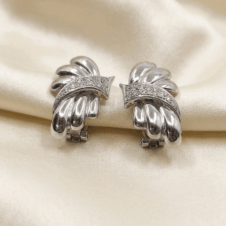 Pendientes Tynel oro 18k y brillantes