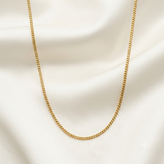 Cadena Fina de Oro 18k de 60 cm y 2.25 g - Imagen 1