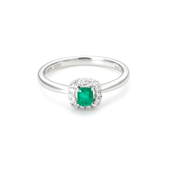 Anillo de diseño minimalista