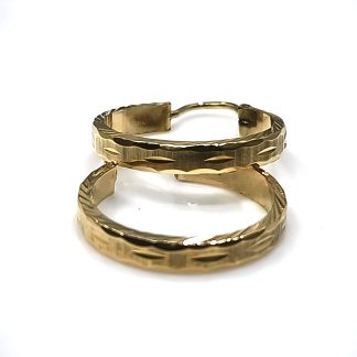 Pendientes aro oro 18k